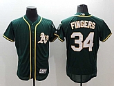Oakland Athletics #34 Rollie Fingers Green 2016 Flexbase Collection Stitched Baseball Jersey,baseball caps,new era cap wholesale,wholesale hats